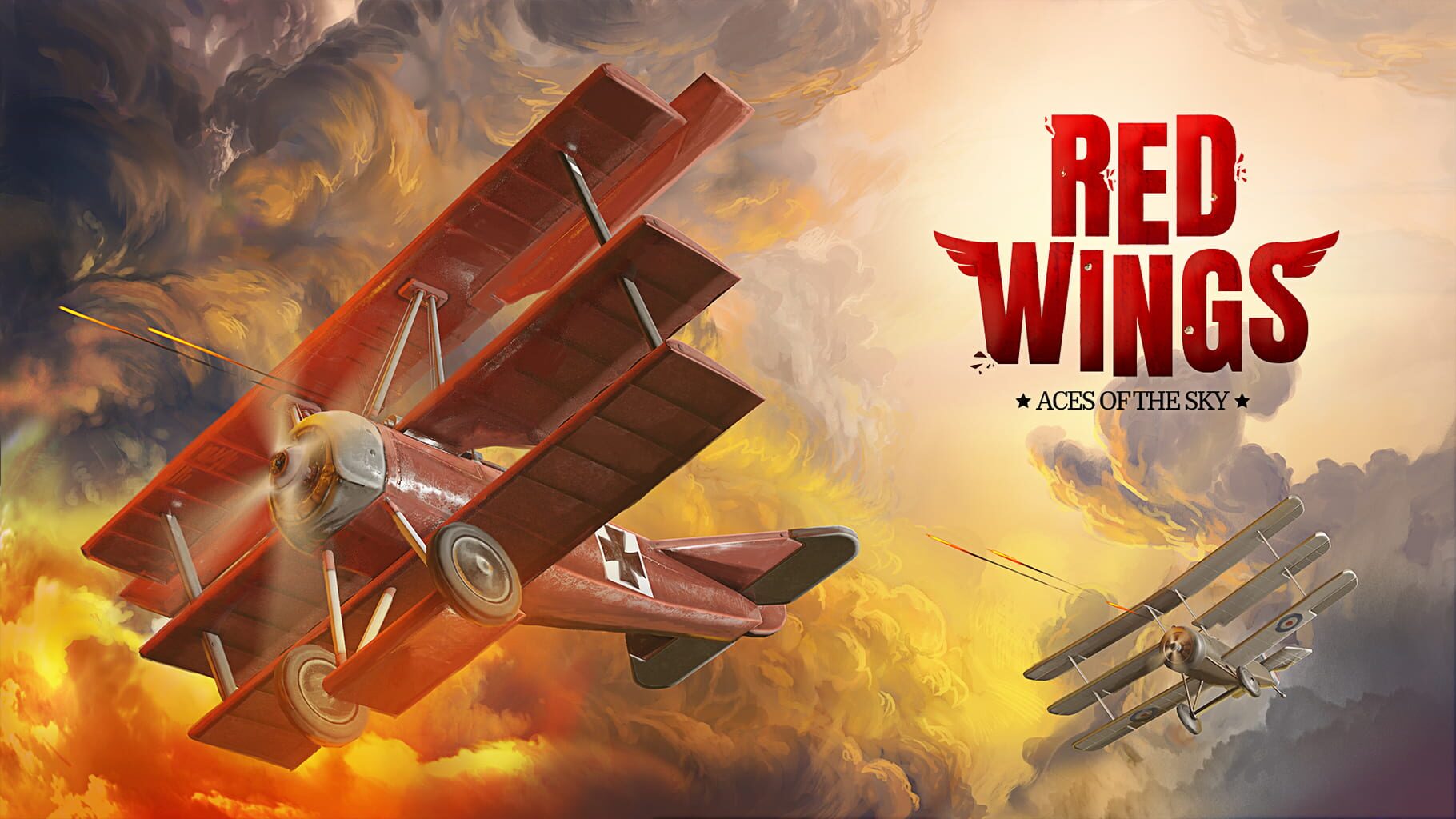 Arte - Red Wings: Aces of the Sky