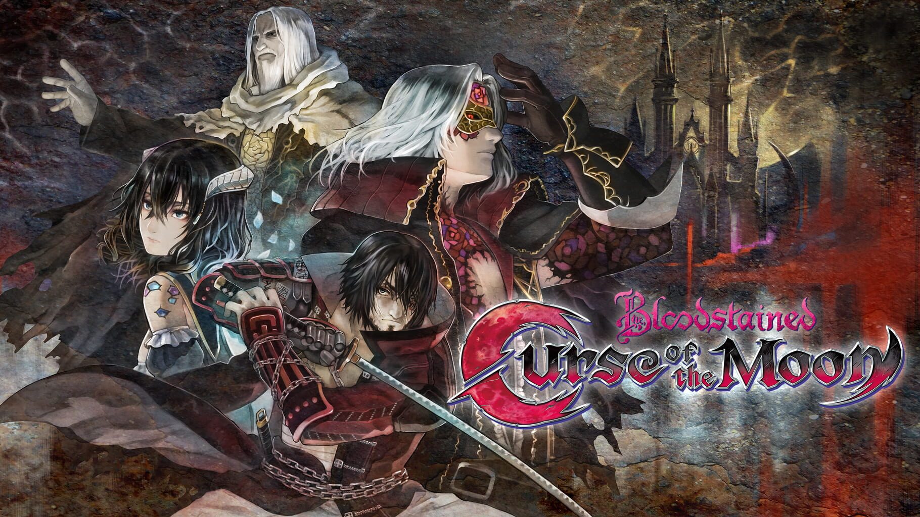 Bloodstained: Curse of the Moon artwork