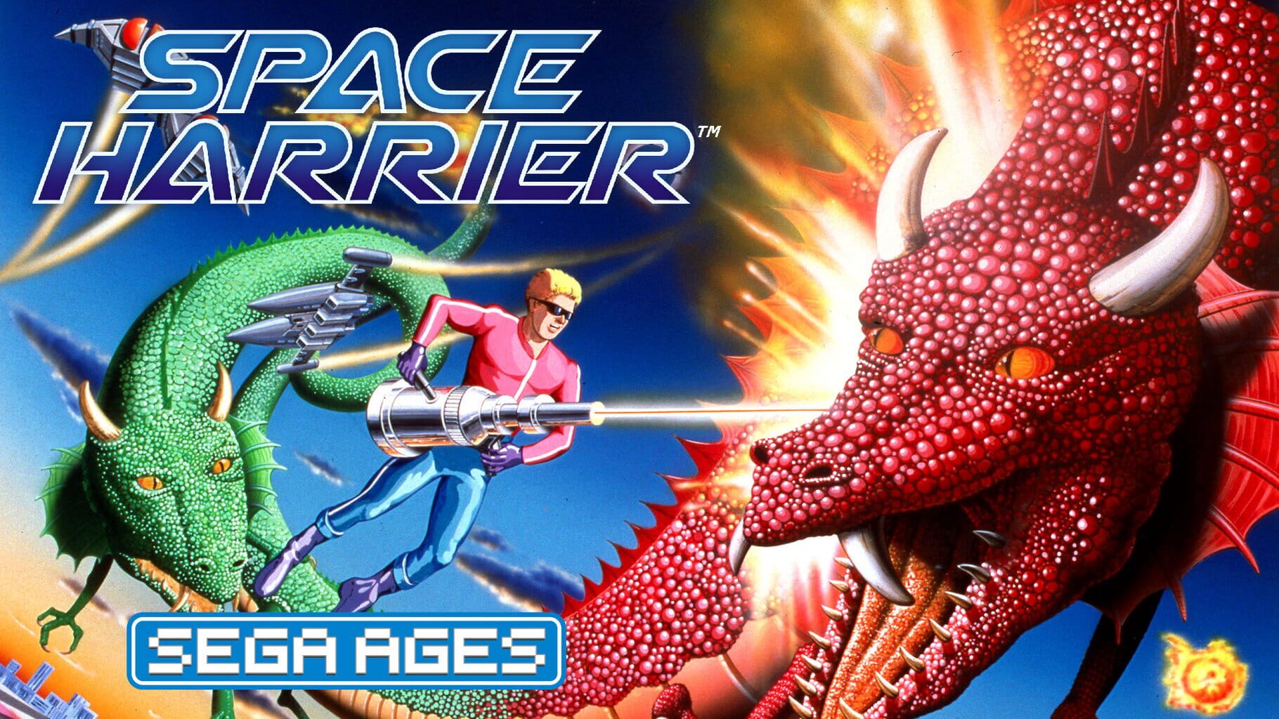 Sega Ages: Space Harrier artwork