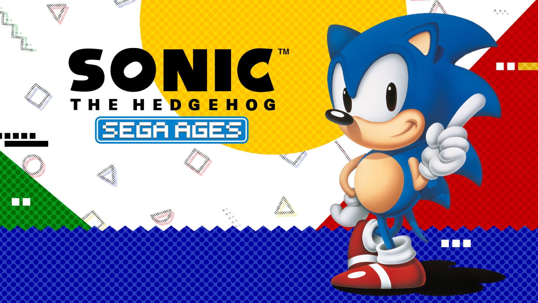 Sega Ages: Sonic the Hedgehog artwork