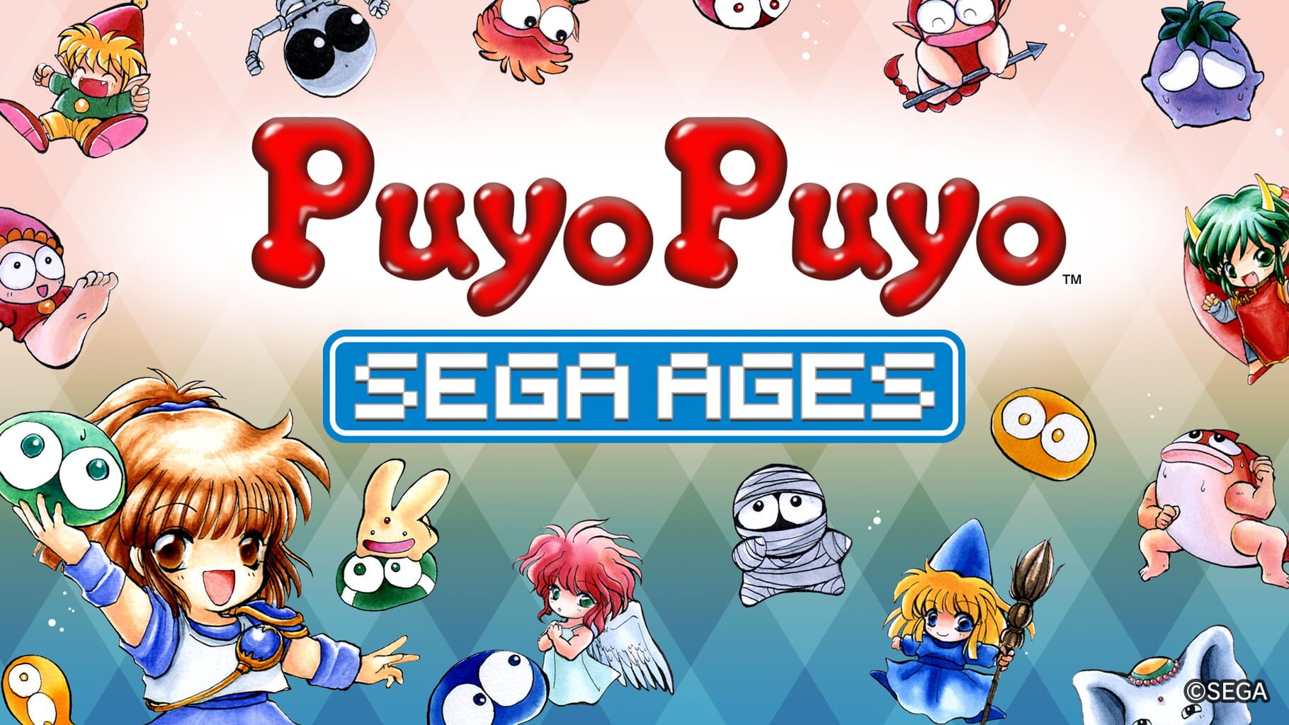 Sega Ages Puyo Puyo artwork