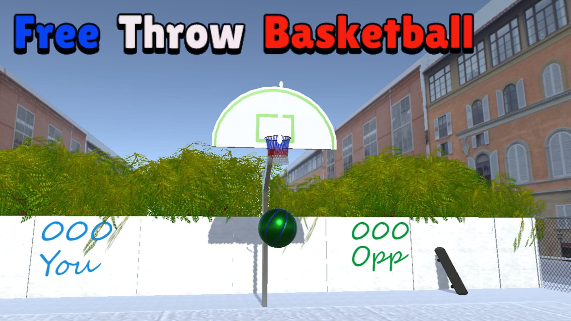 Free Throw Basketball artwork