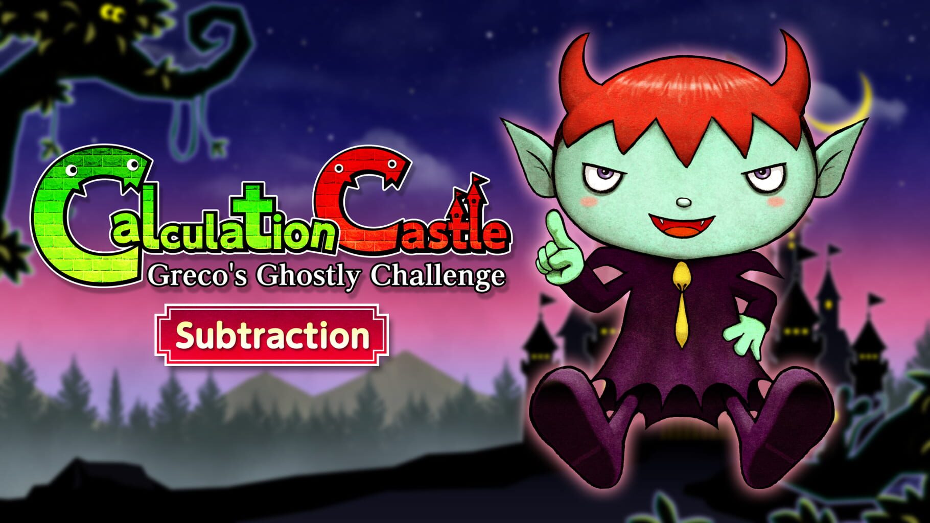 Calculation Castle: Greco's Ghostly Challenge "Subtraction" artwork