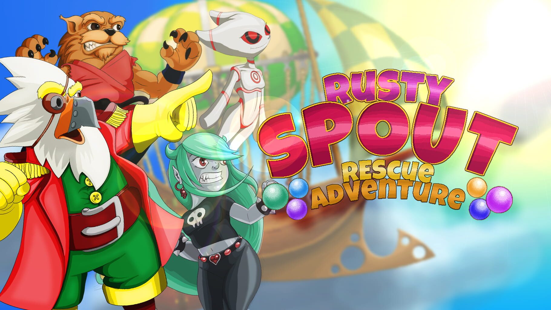 Rusty Spout Rescue Adventure artwork