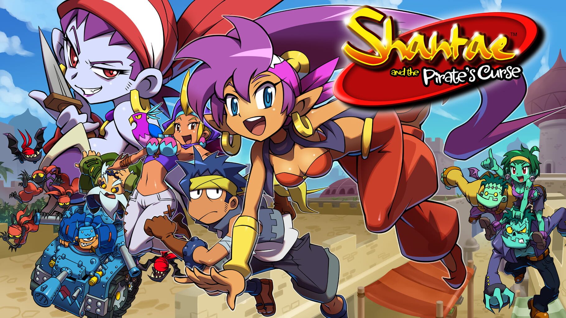 Shantae and the Pirate's Curse artwork