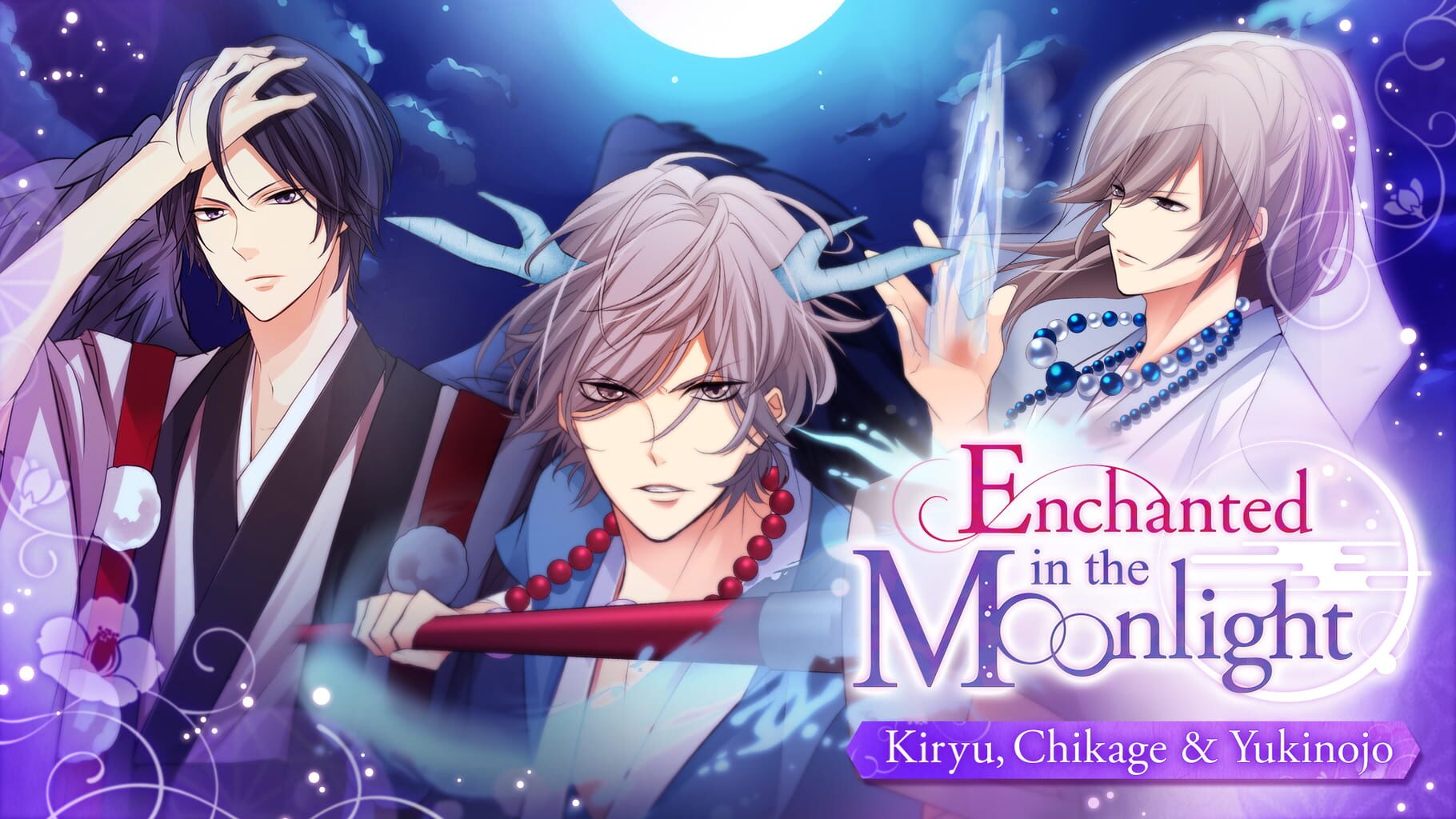 Enchanted in the Moonlight: Kiryu, Chikage & Yukinojo artwork
