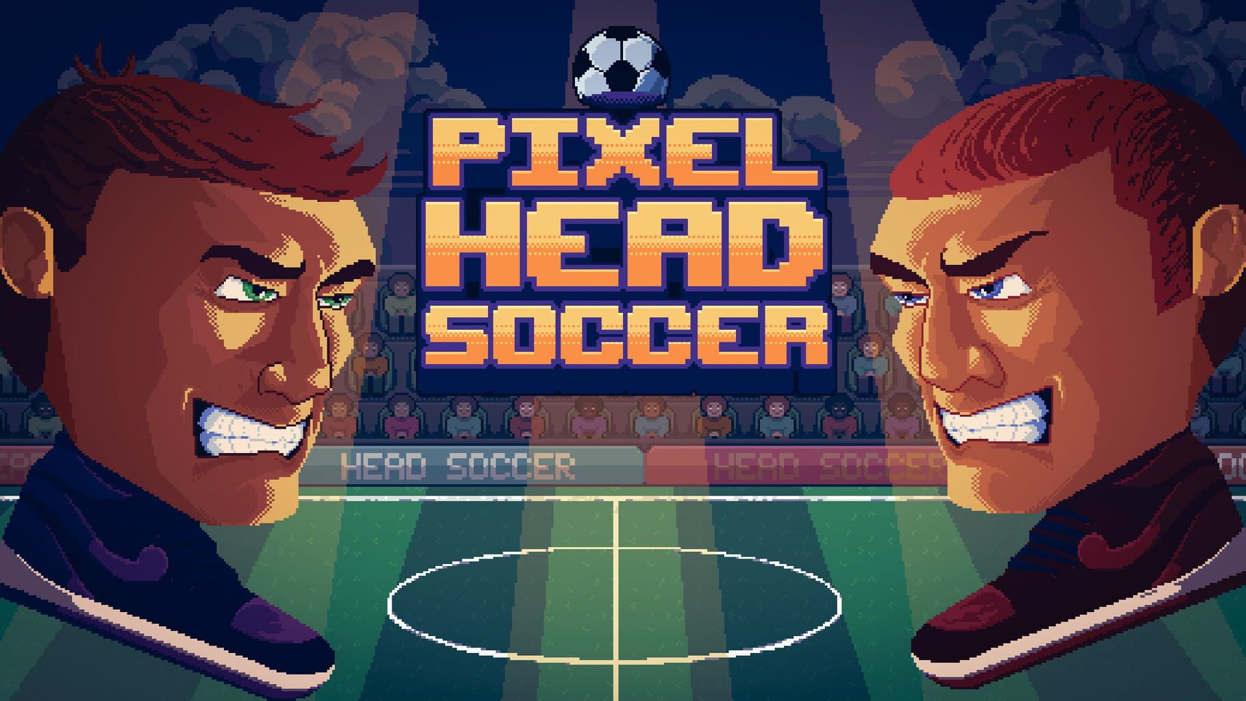 Pixel Head Soccer artwork