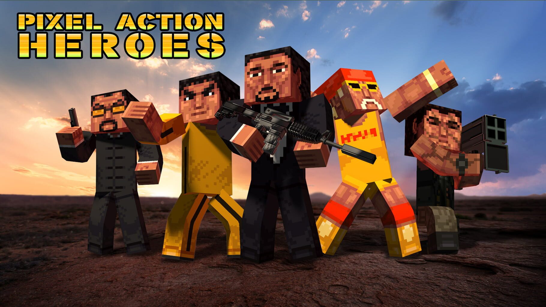 Pixel Action Heroes artwork