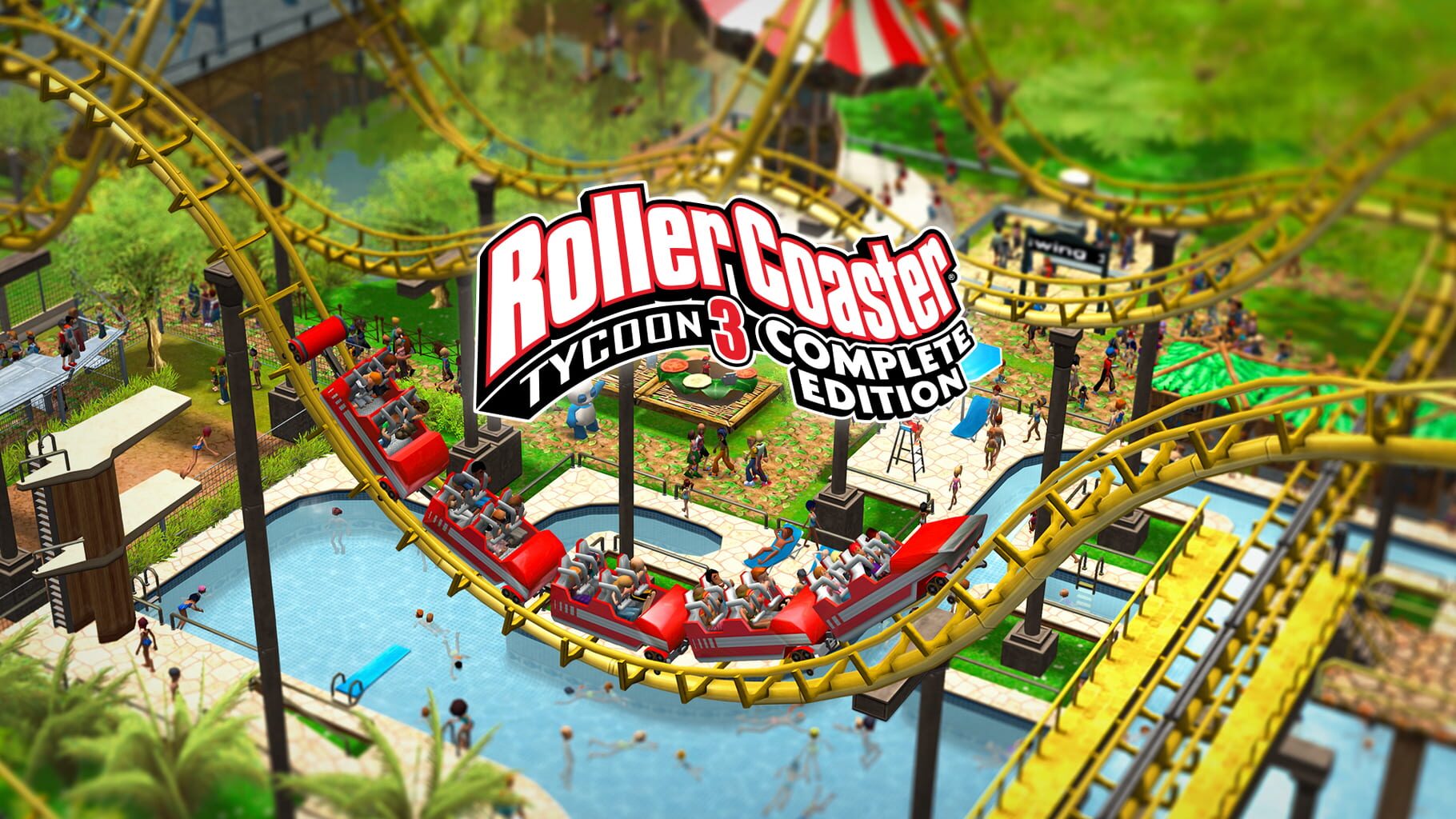 RollerCoaster Tycoon 3: Complete Edition artwork