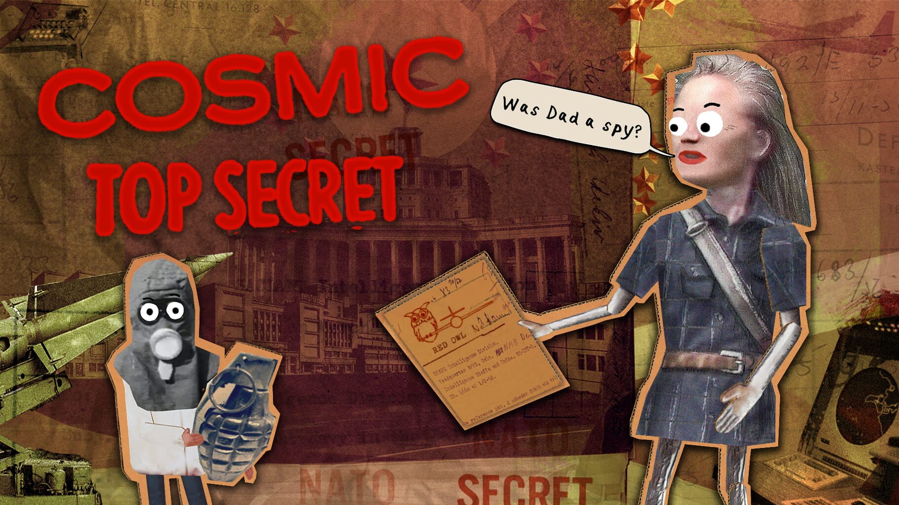 Cosmic Top Secret artwork