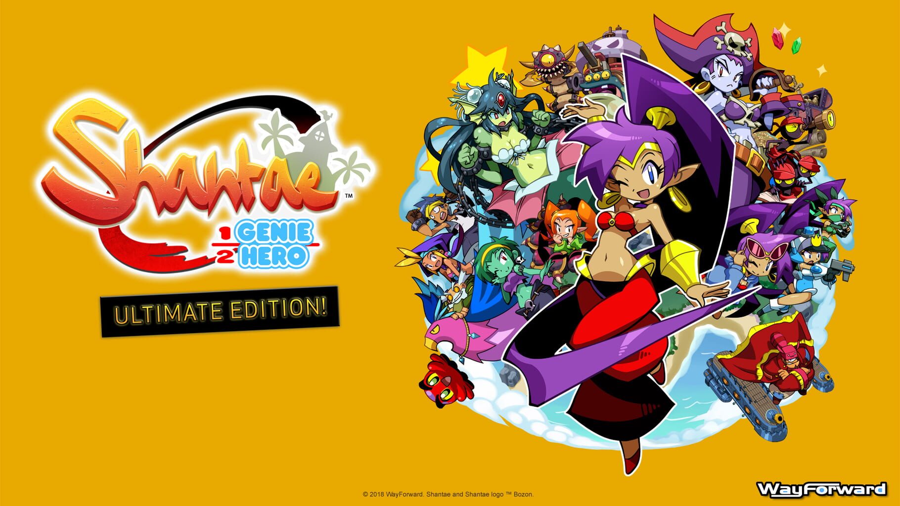 Shantae: Half-Genie Hero Ultimate Edition artwork