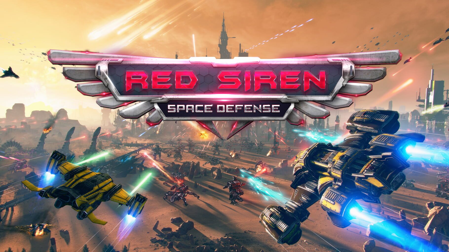 Red Siren: Space Defense artwork