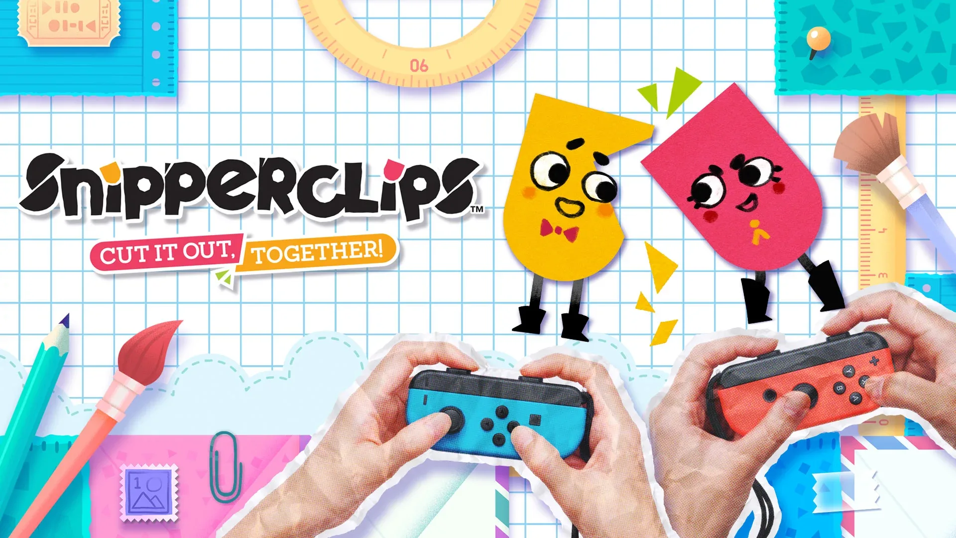 Snipperclips Plus: Cut It Out, Together!