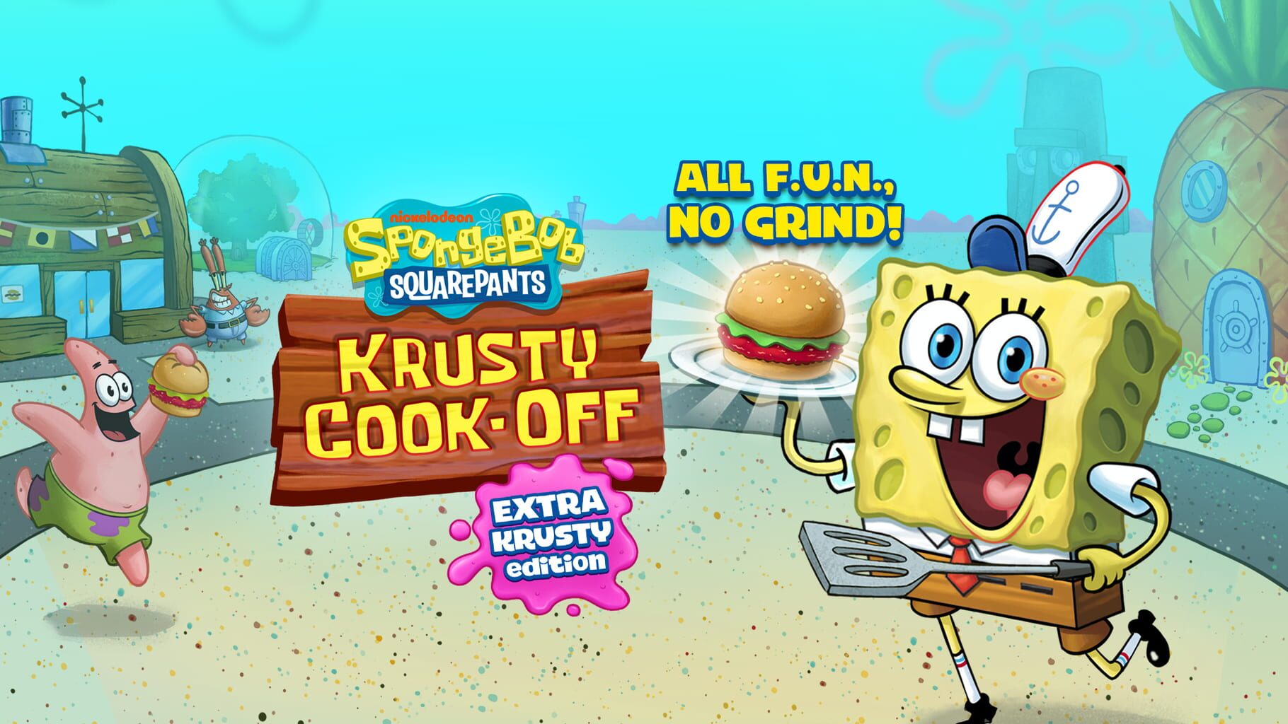 SpongeBob: Krusty Cook-Off artwork