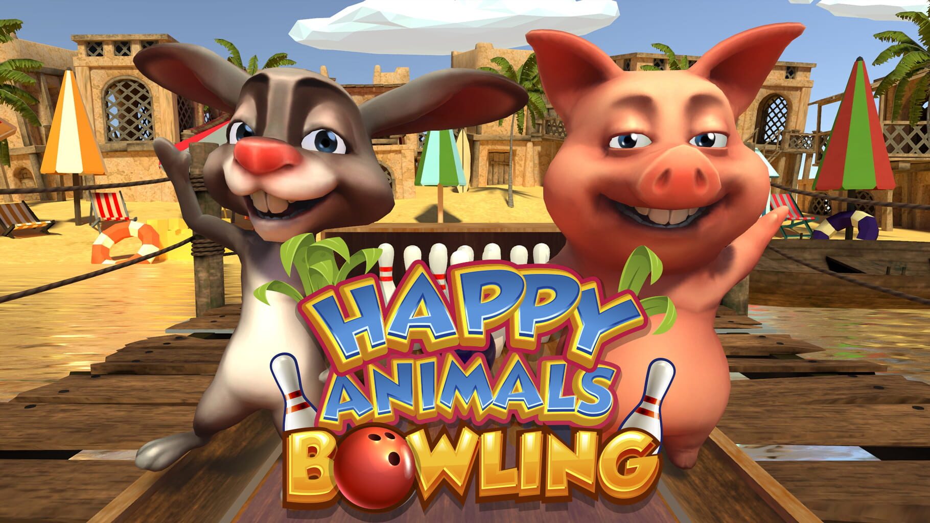 Happy Animals Bowling artwork