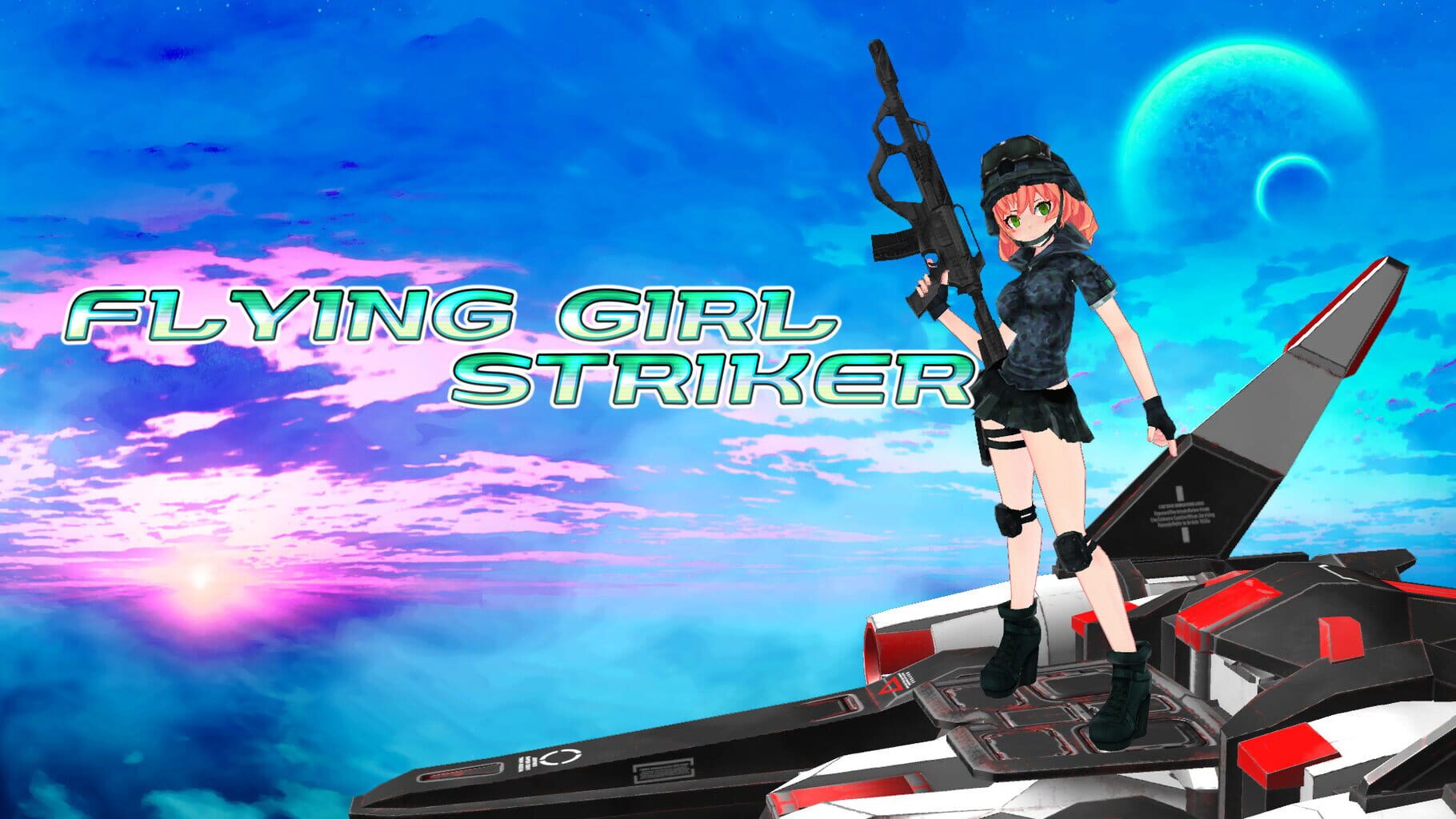 Flying Girl Striker artwork