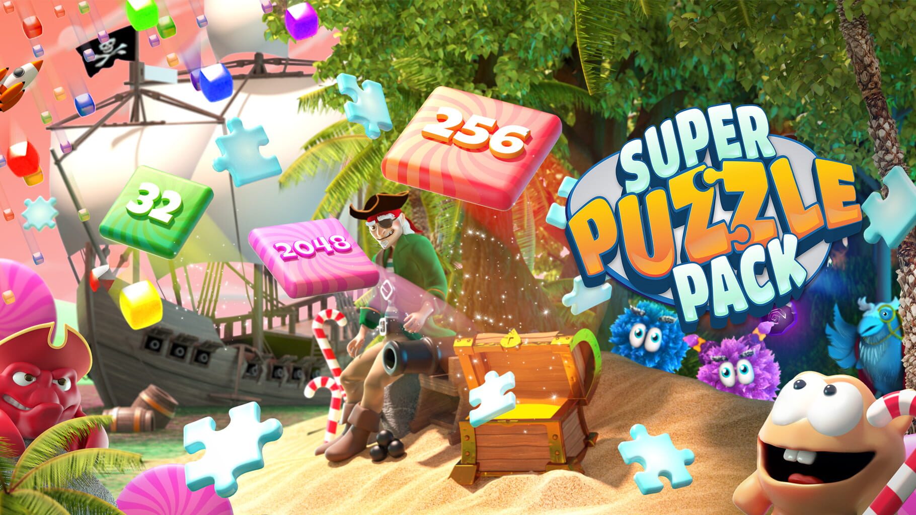 Super Puzzle Pack artwork