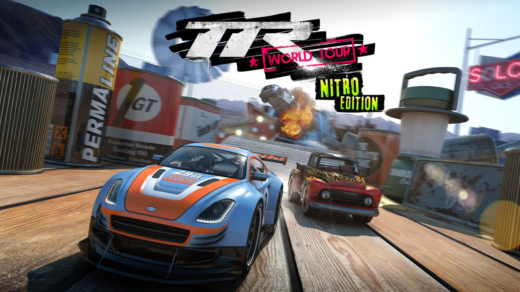 Table Top Racing: World Tour - Nitro Edition artwork