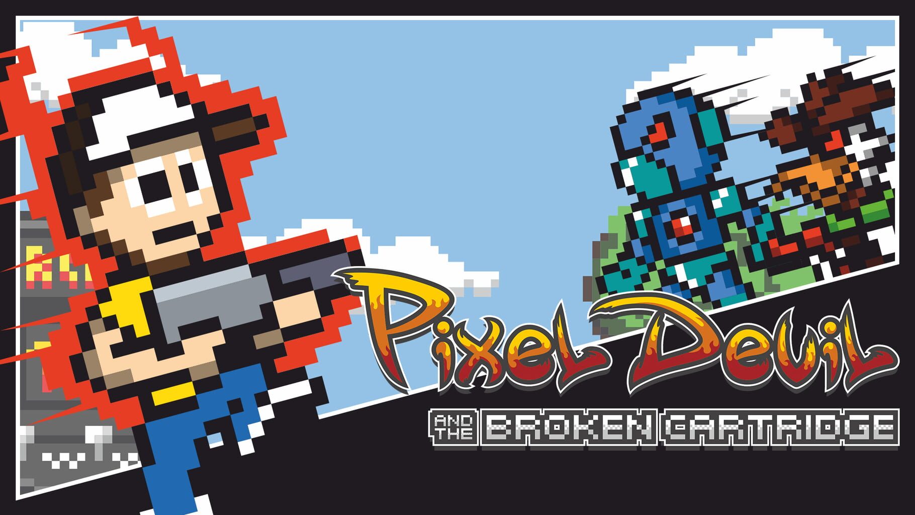 Arte - Pixel Devil and the Broken Cartridge