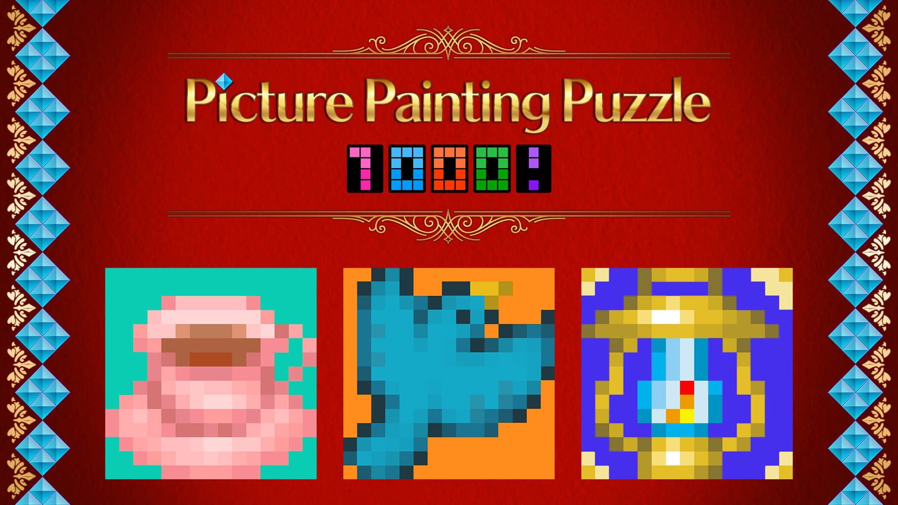 Picture Painting Puzzle 1000! artwork