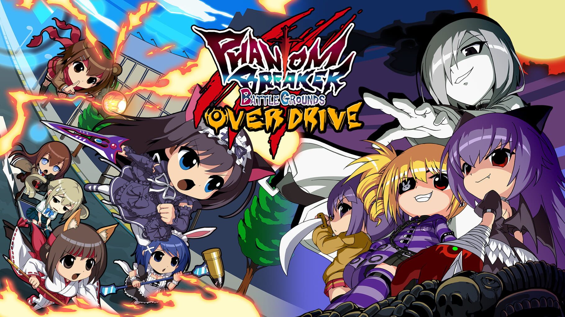 Phantom Breaker: Battle Grounds Overdrive artwork