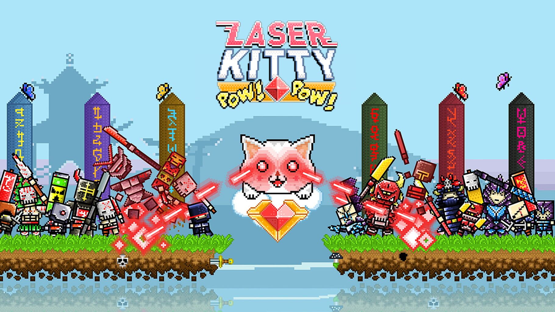 Laser Kitty Pow Pow artwork