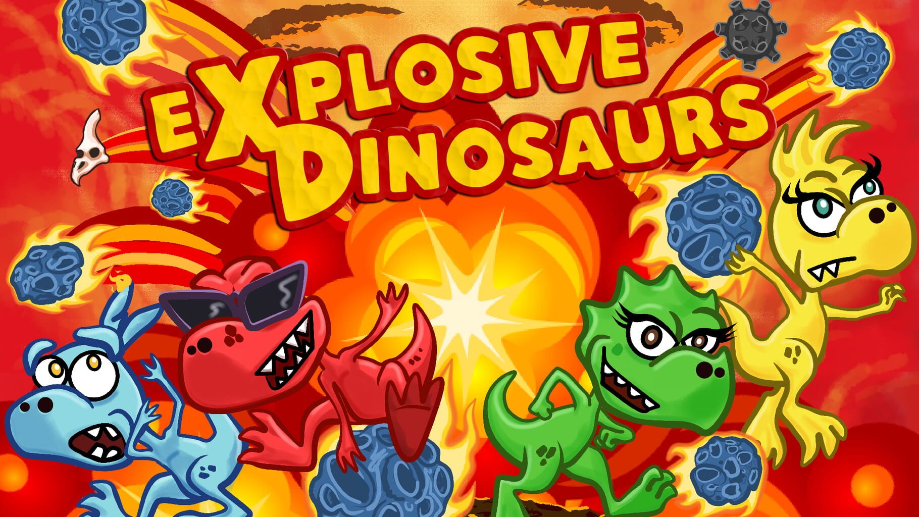 Explosive Dinosaurs artwork