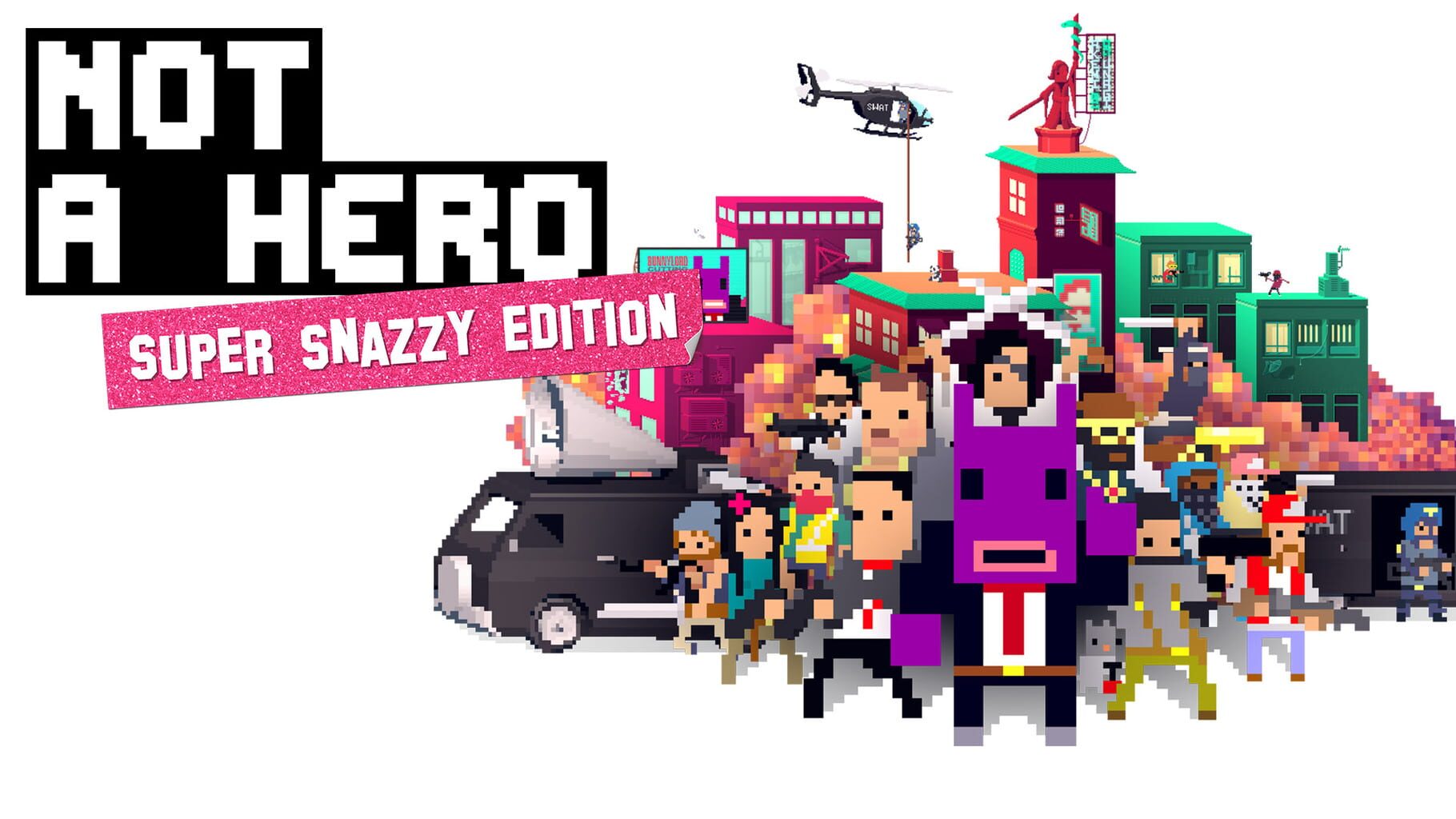 Not a Hero: Super Snazzy Edition artwork