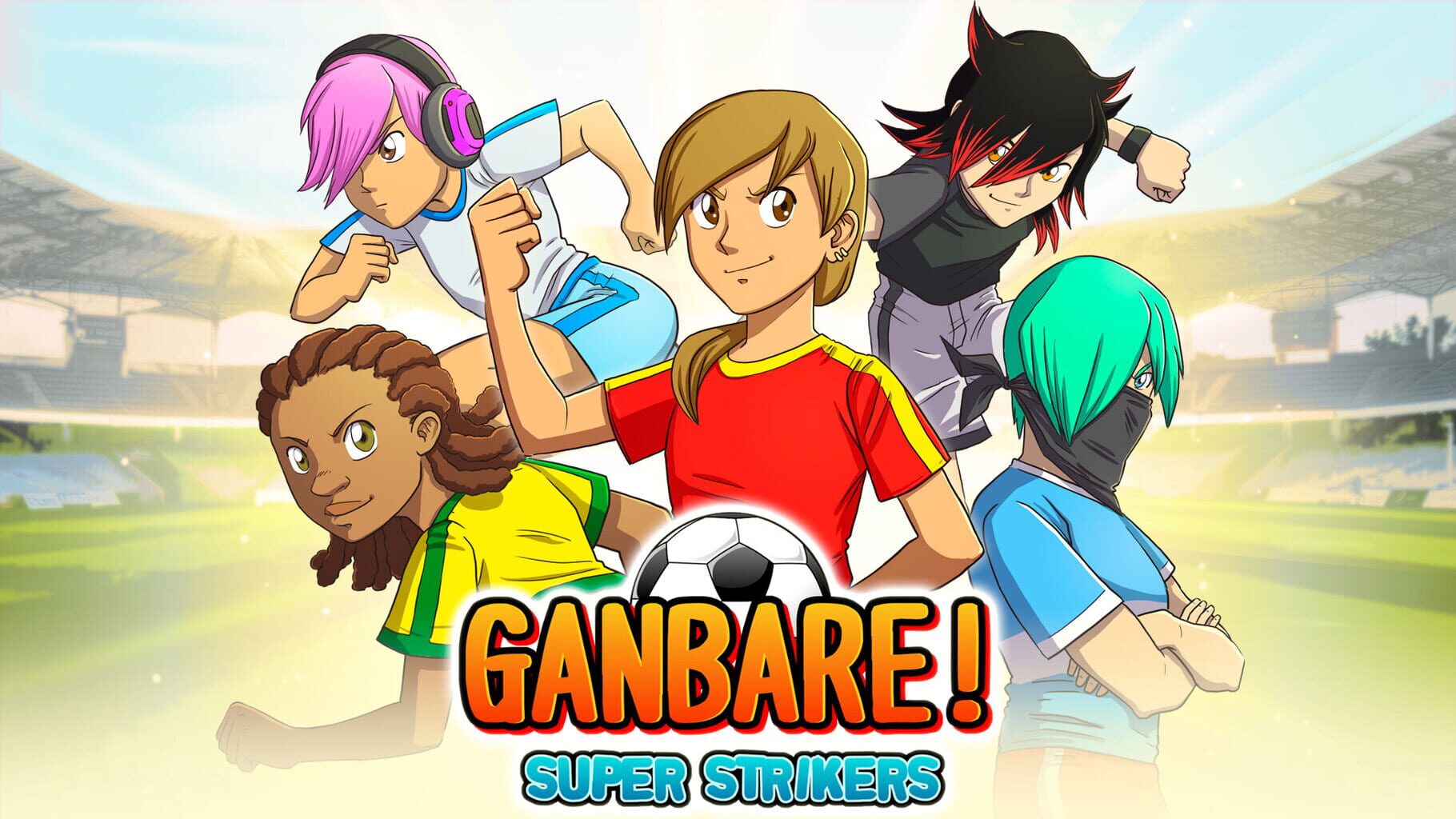 Ganbare! Super Strikers artwork