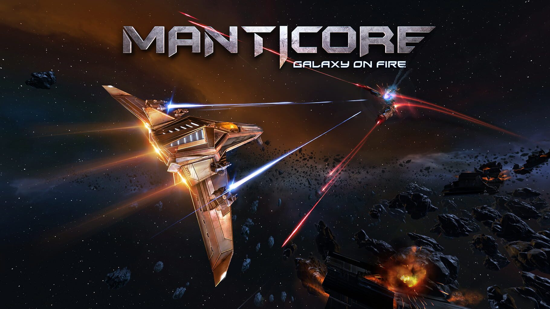 Galaxy on Fire 3: Manticore artwork