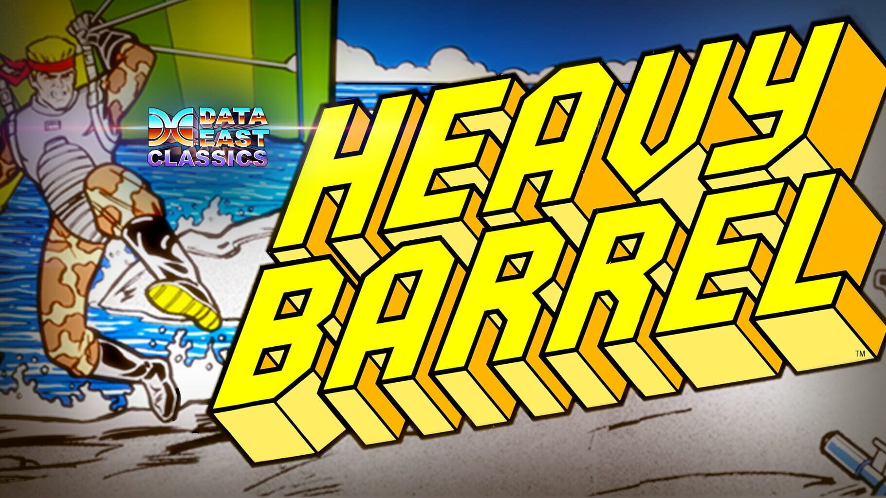 Johnny Turbo's Arcade: Heavy Barrel artwork