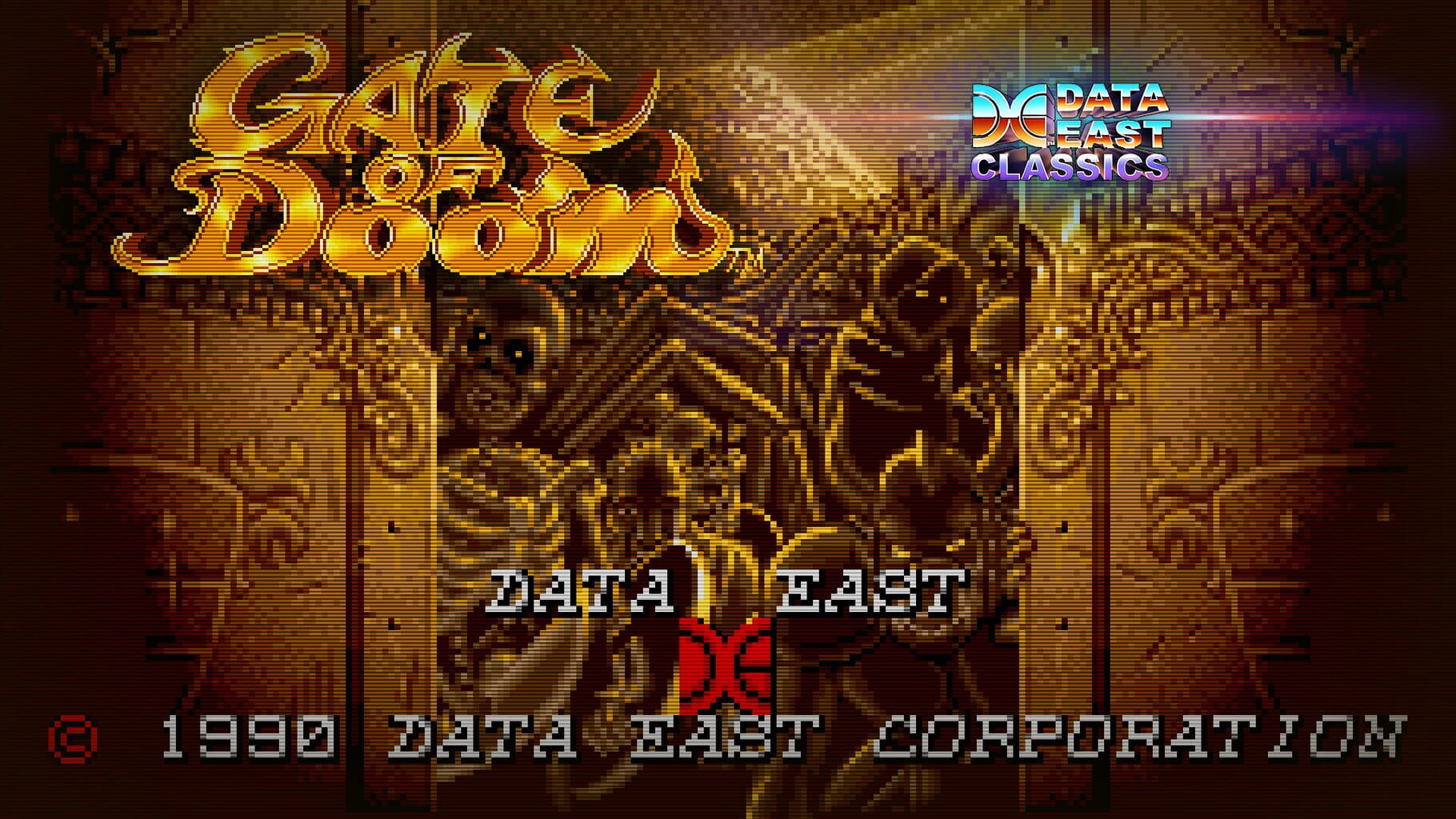 Johnny Turbo's Arcade: Gate of Doom artwork