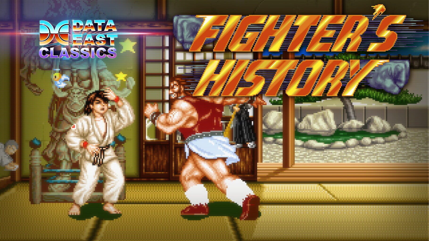 Johnny Turbo's Arcade: Fighter's History artwork