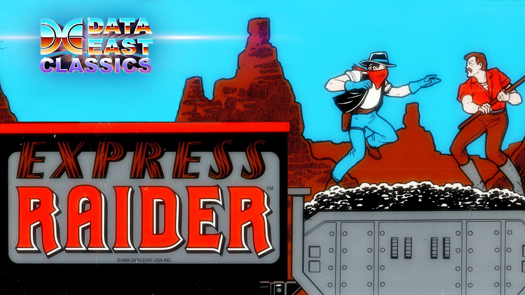 Johnny Turbo's Arcade: Express Raider artwork