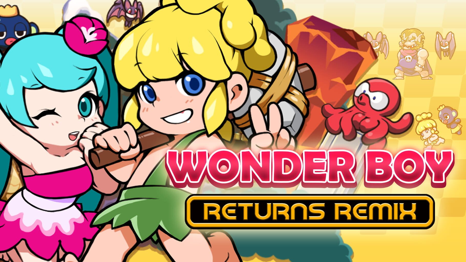 Wonder Boy Returns Remix artwork