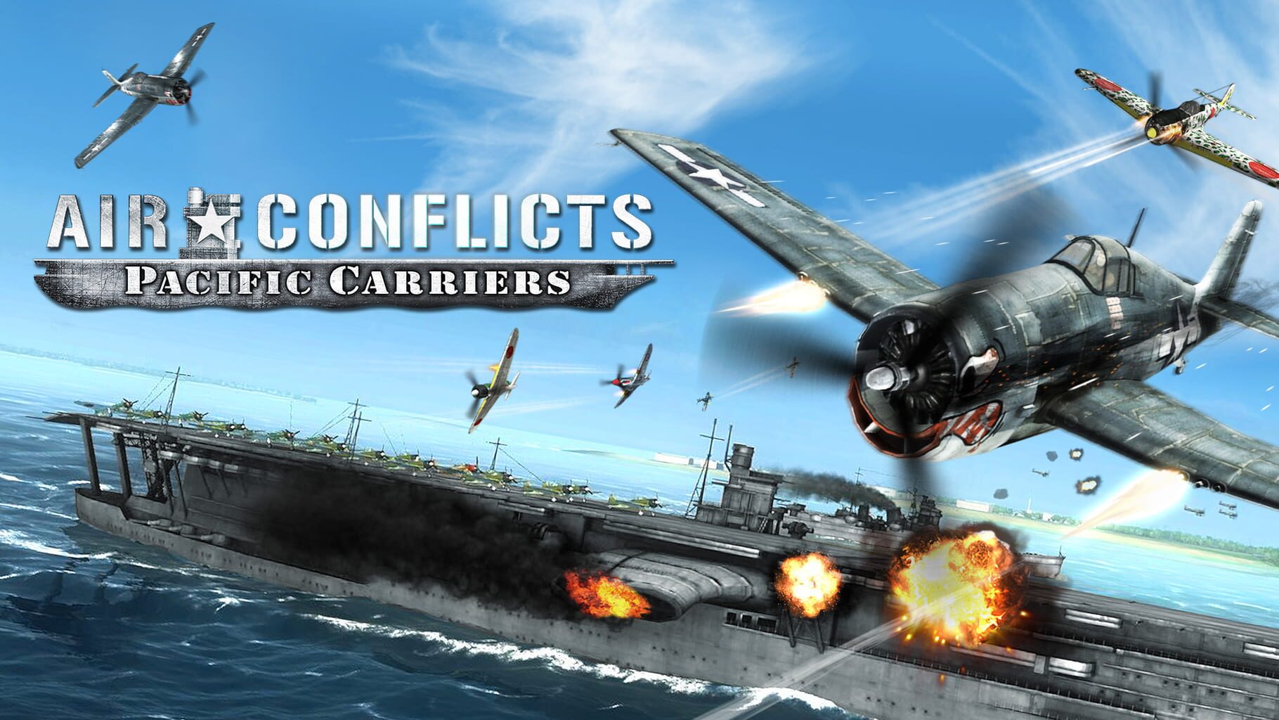Air Conflicts: Pacific Carriers artwork