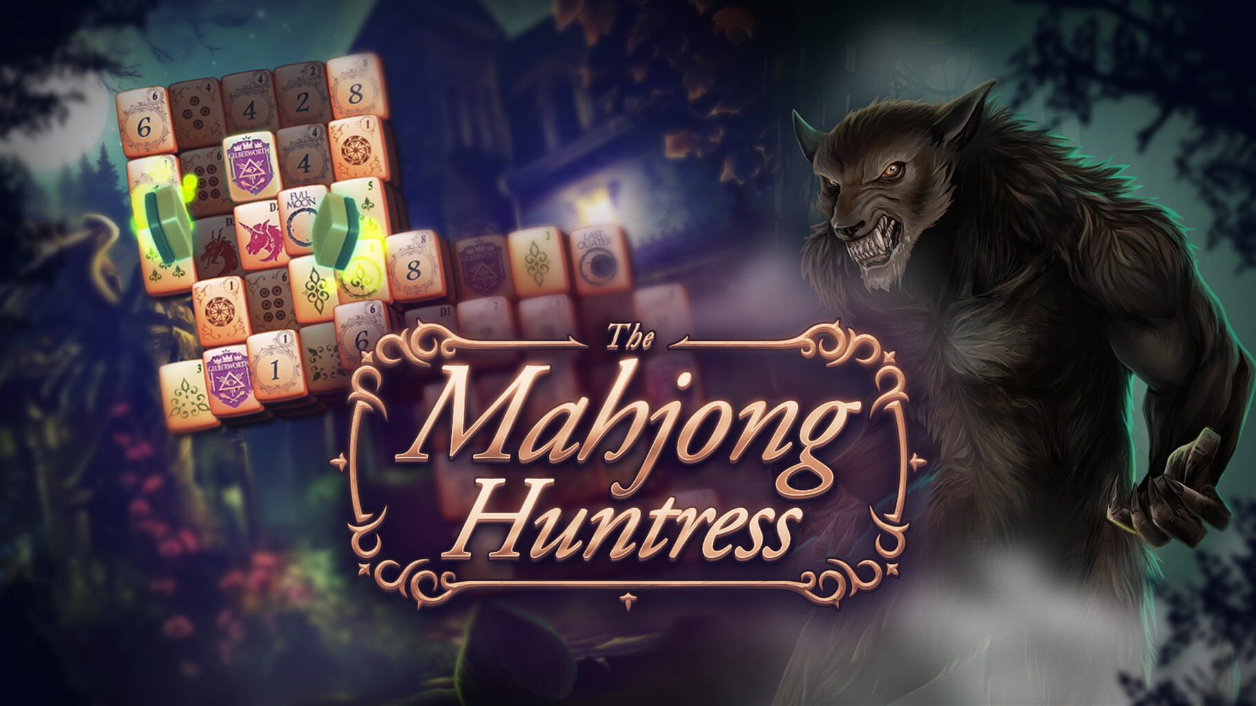 The Mahjong Huntress artwork