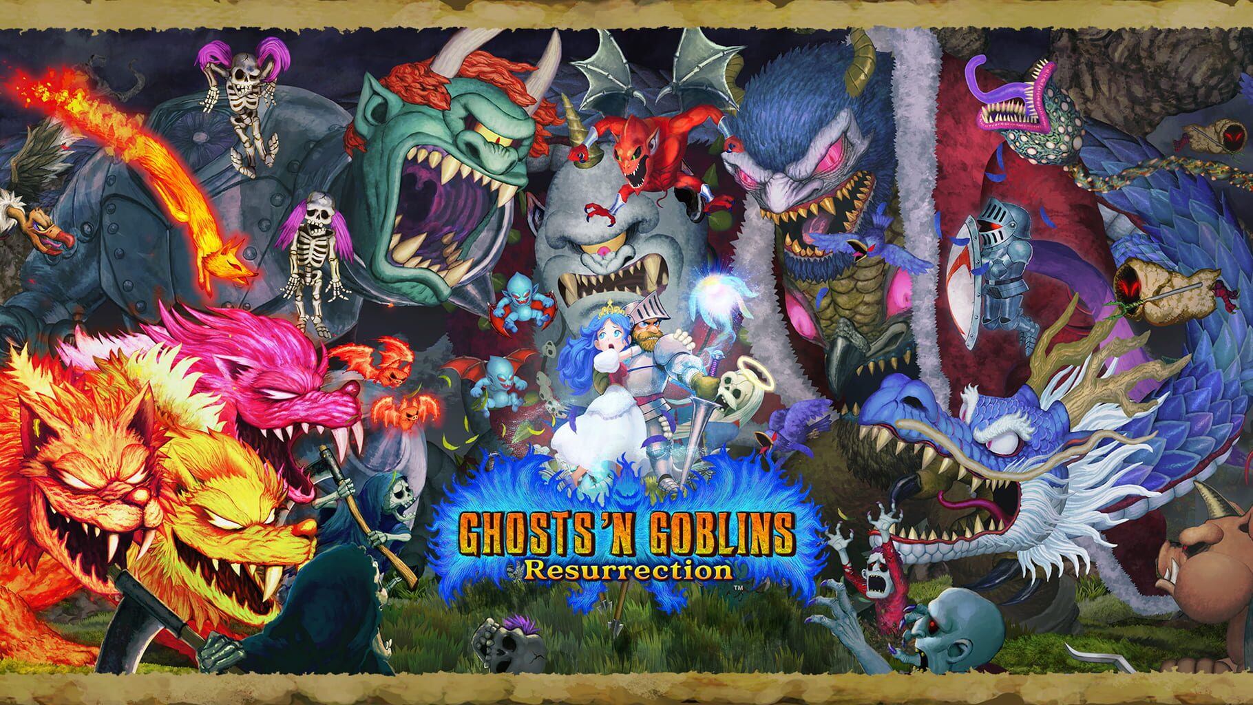 Ghosts 'n Goblins Resurrection artwork