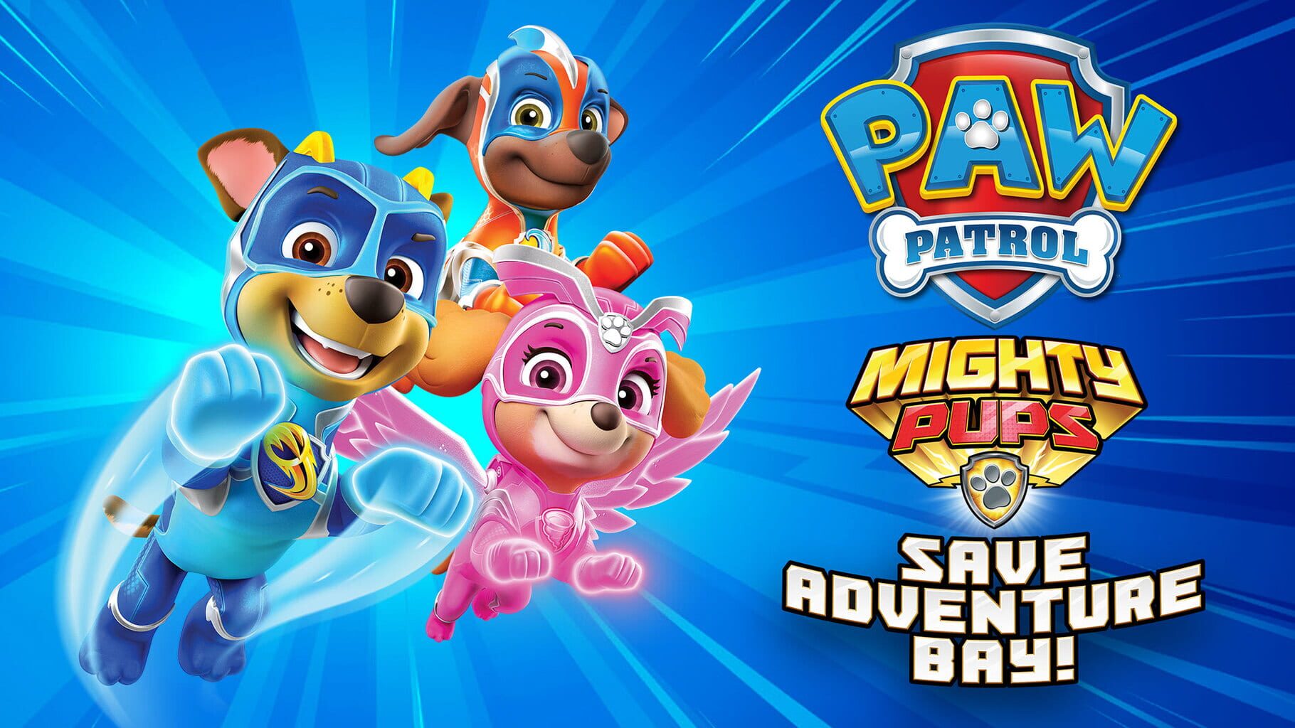 PAW Patrol Mighty Pups: Save Adventure Bay! artwork