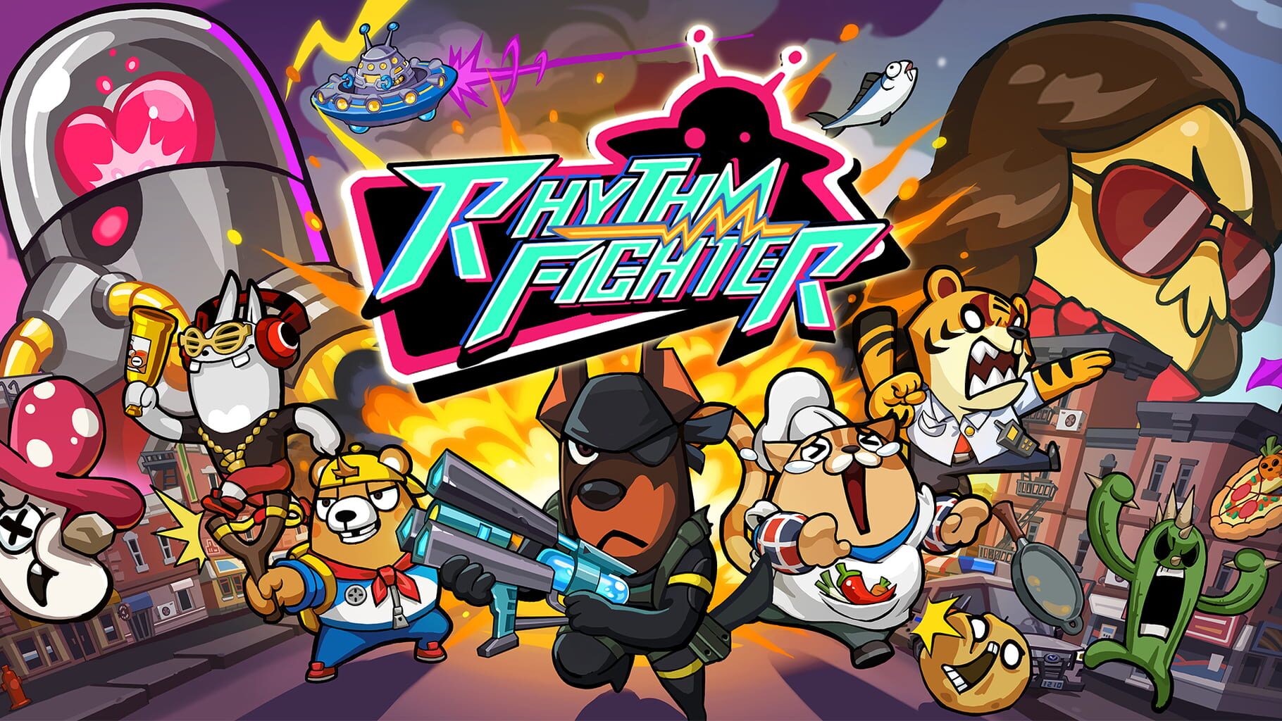 Rhythm Fighter artwork