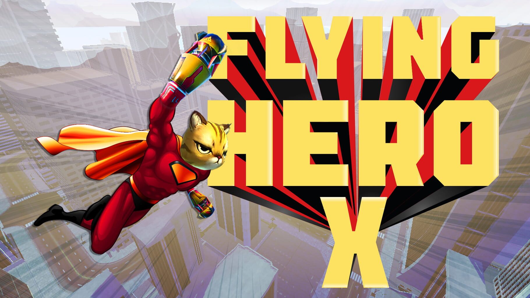 Flying Hero X artwork