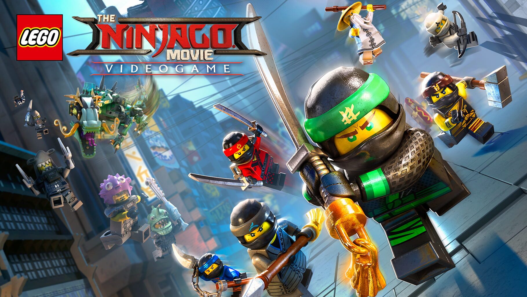 The LEGO Ninjago Movie Video Game artwork