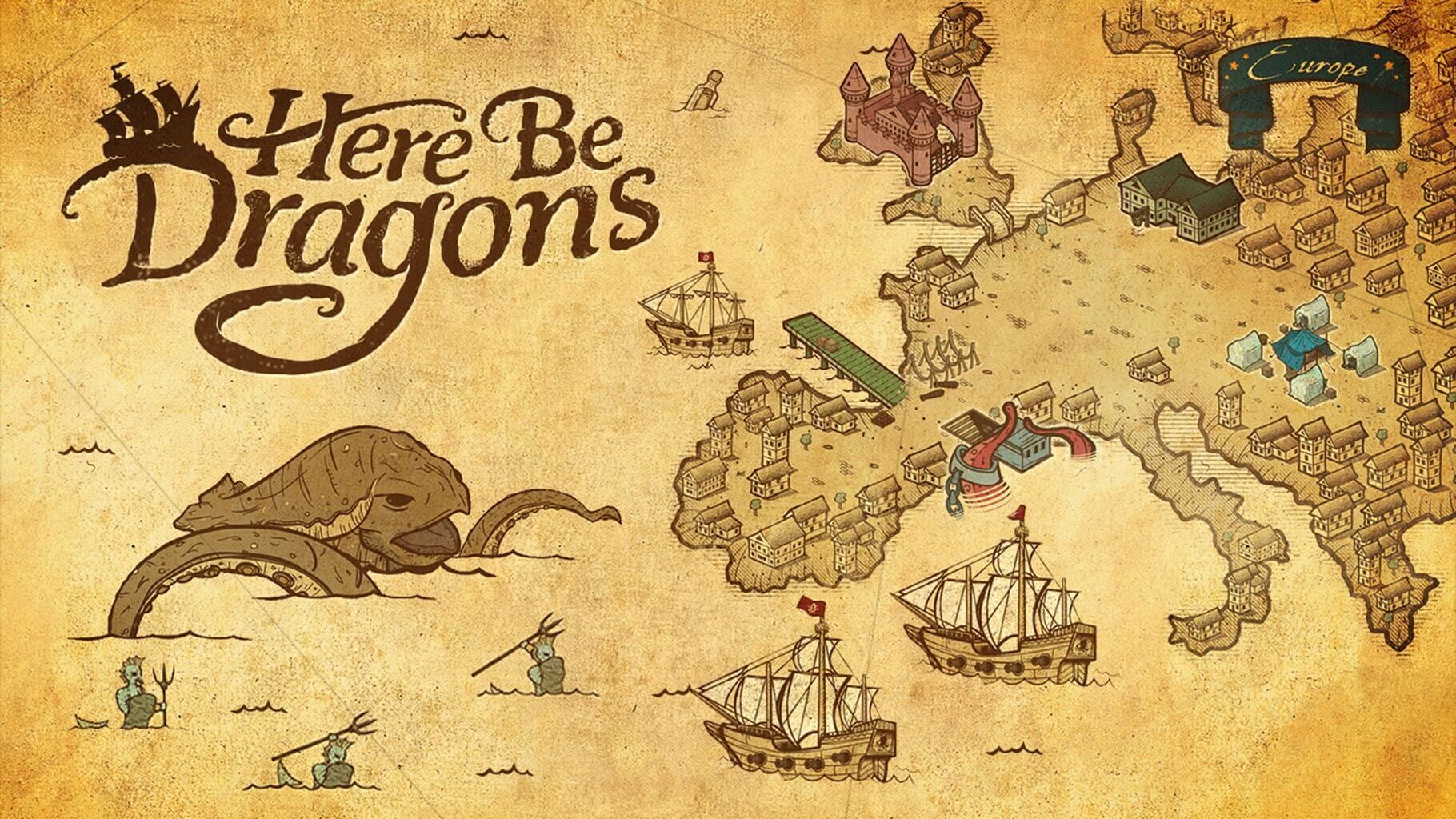 Here Be Dragons artwork
