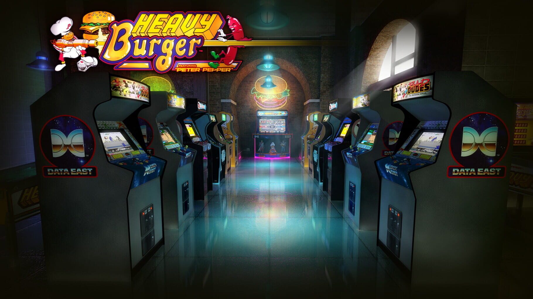 Arte - Johnny Turbo's Arcade: Heavy Burger