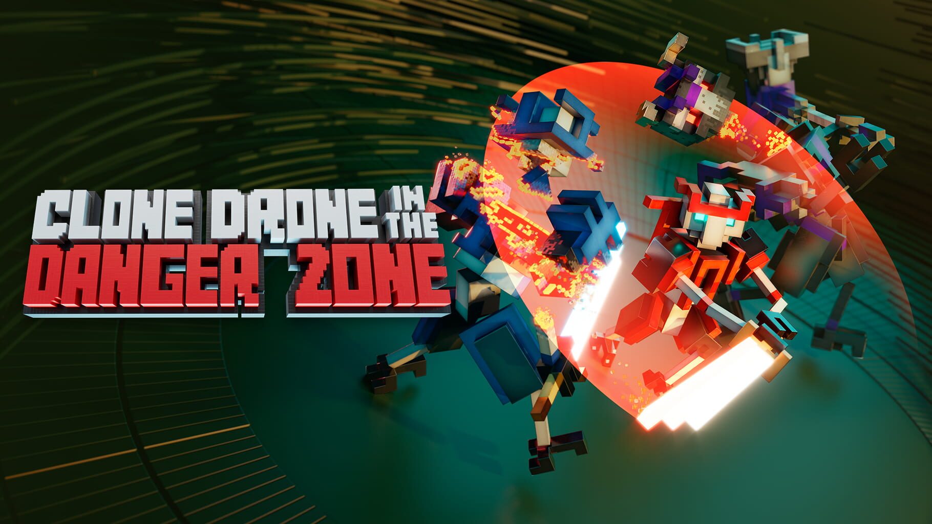 Clone Drone in the Danger Zone artwork