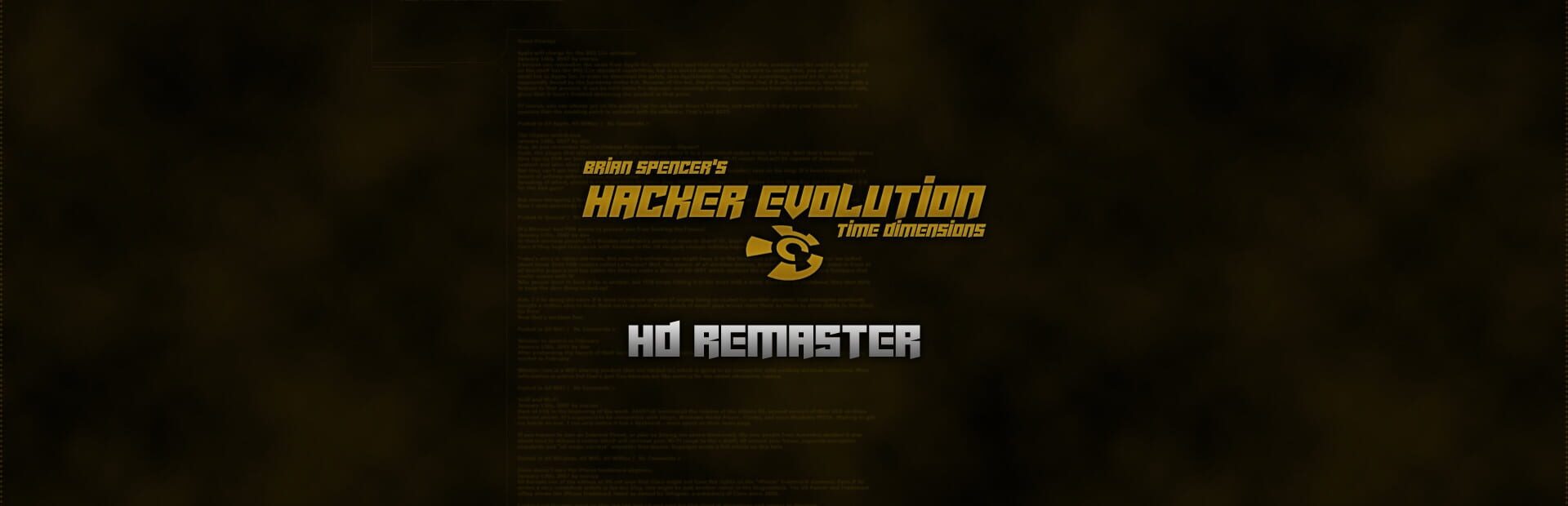 Hacker Evolution - 2019 HD remaster