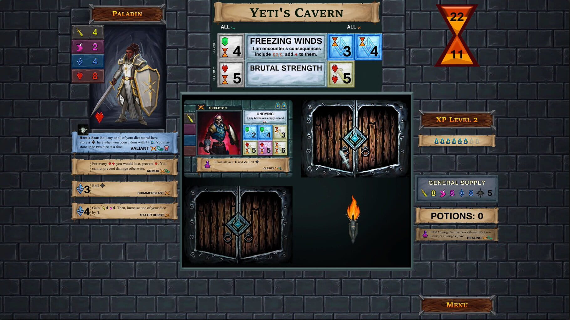 One Deck Dungeon screenshot