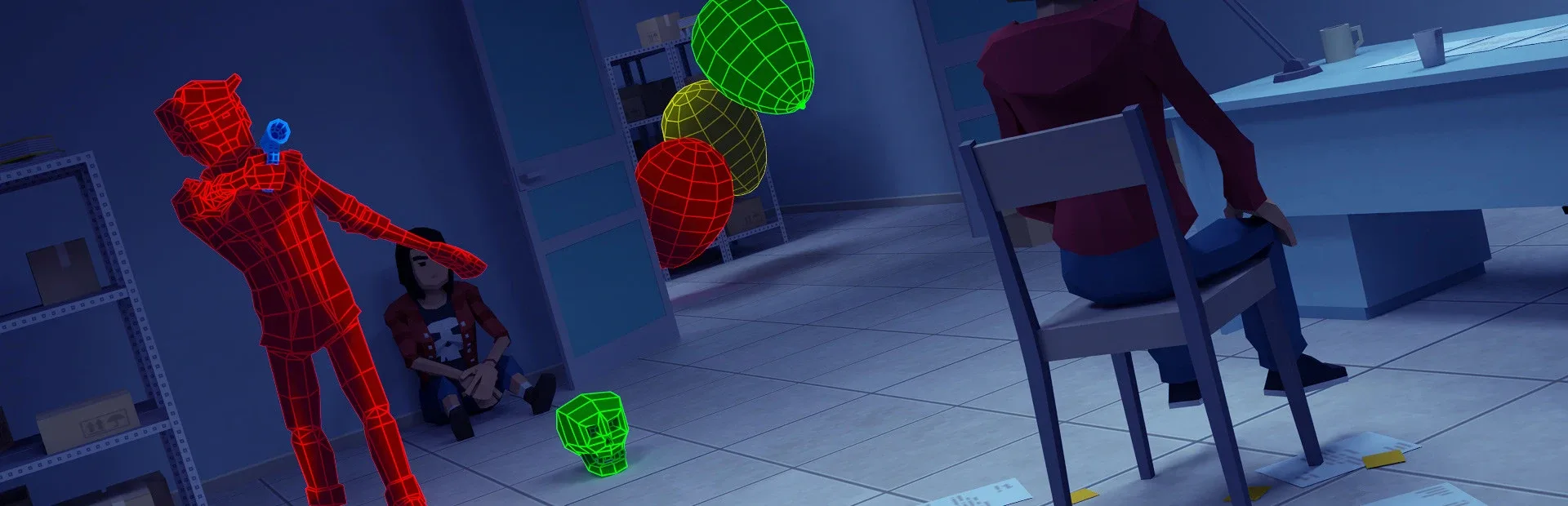 Toy Gun Office Simulator