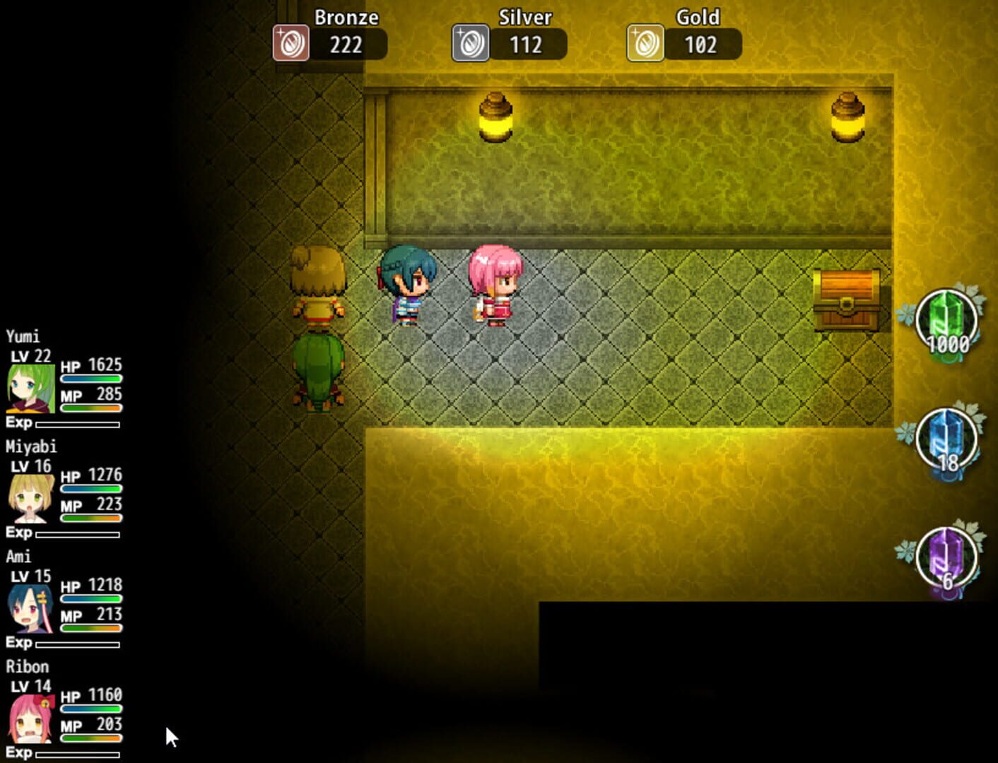 Magical girl's labyrinth - Screenshot