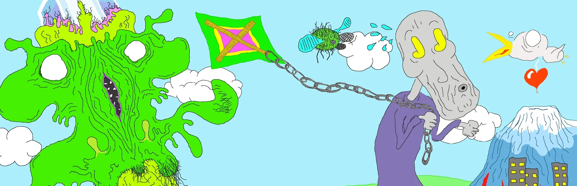 Kaiju Kite Attack